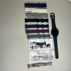 Samsung Galaxy Watch 4, Watch Bands and Watch Charger